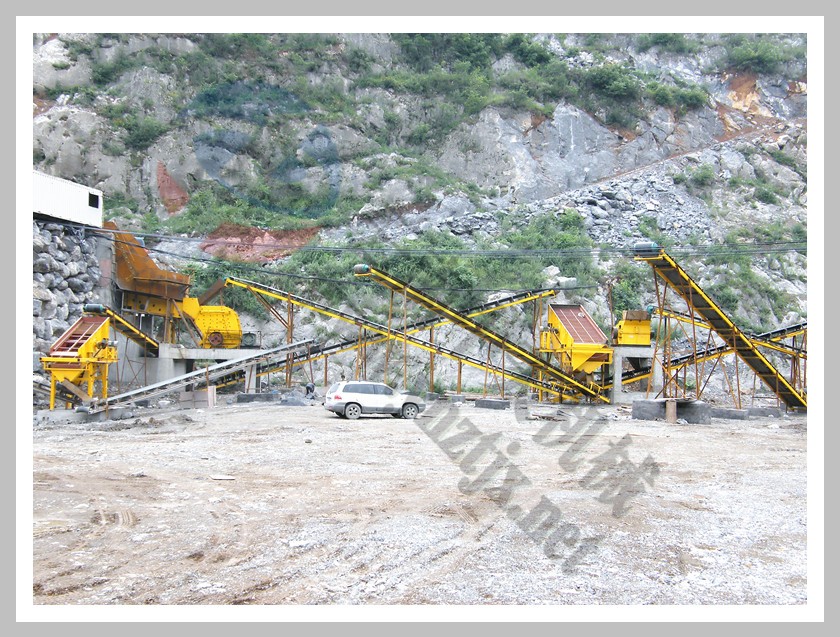 貴州胡總二合一破碎機(jī)制砂生產(chǎn)線